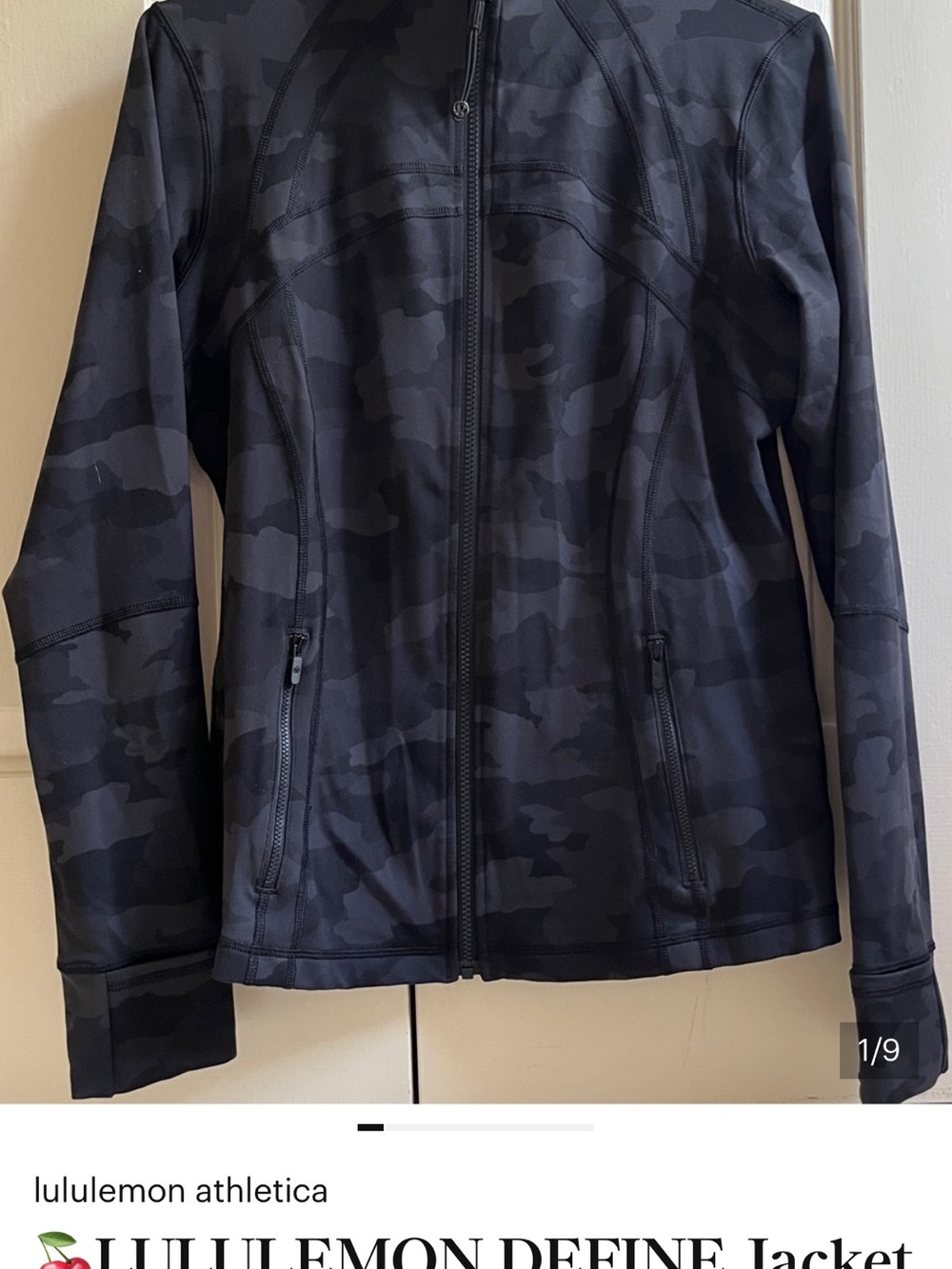 lululemon athletica Black Camo Utility Jacket